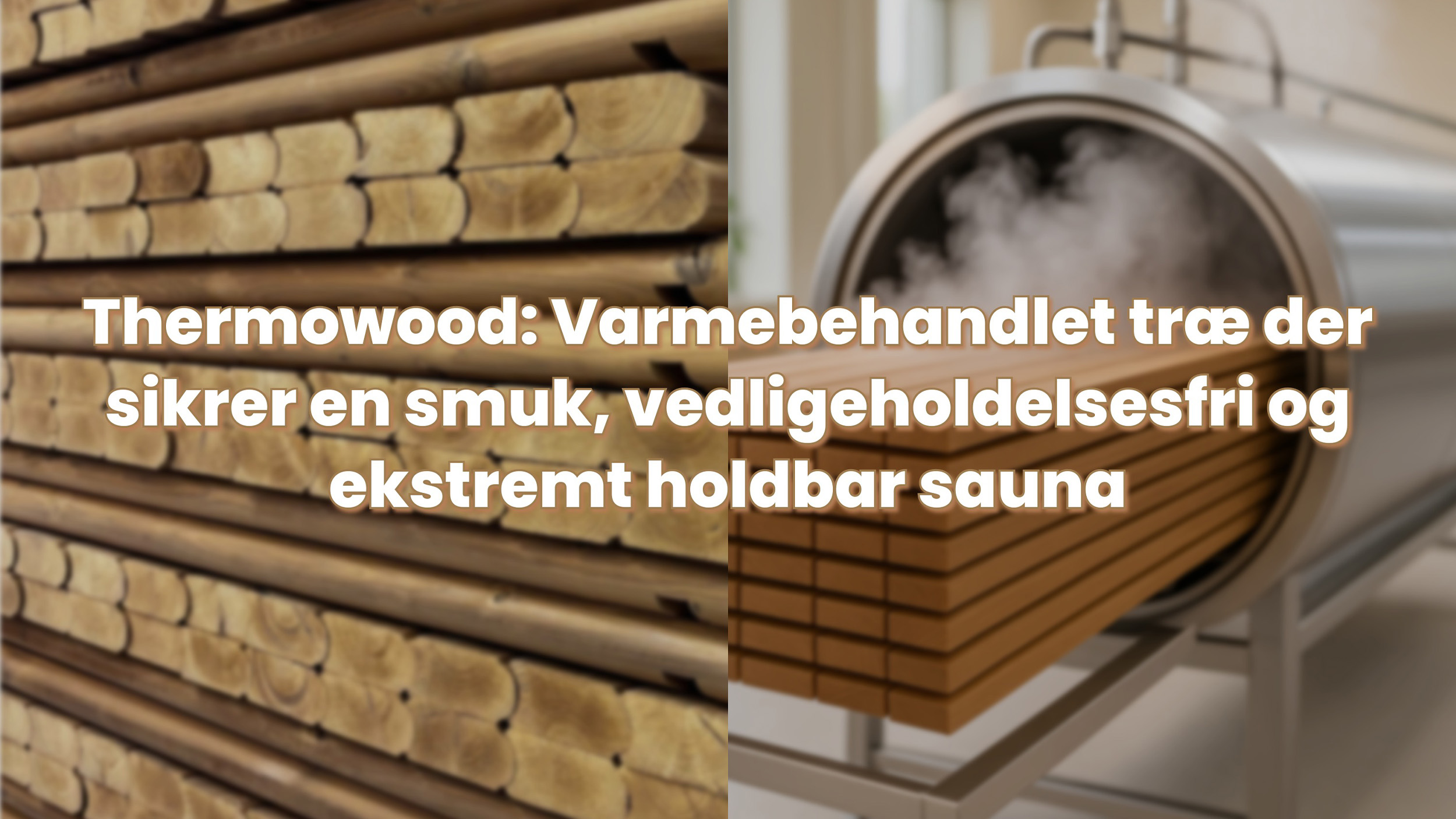 Thermowood Denform sauna